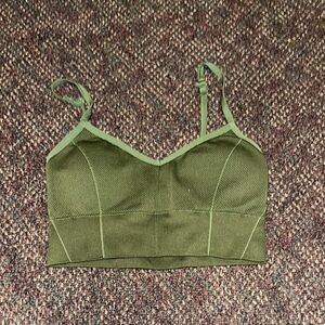 GREEN OFFLINE BRALETTE